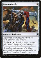 Magic the Gathering Card - Pennon Blade - MTG Circle