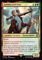 Magic the Gathering Card - Balthier and Fran - MTG Circle