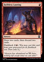 Magic the Gathering Card - Faithless Looting - MTG Circle