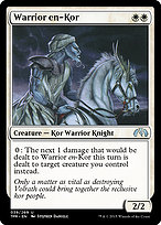 Magic the Gathering Card - Warrior en-Kor - MTG Circle