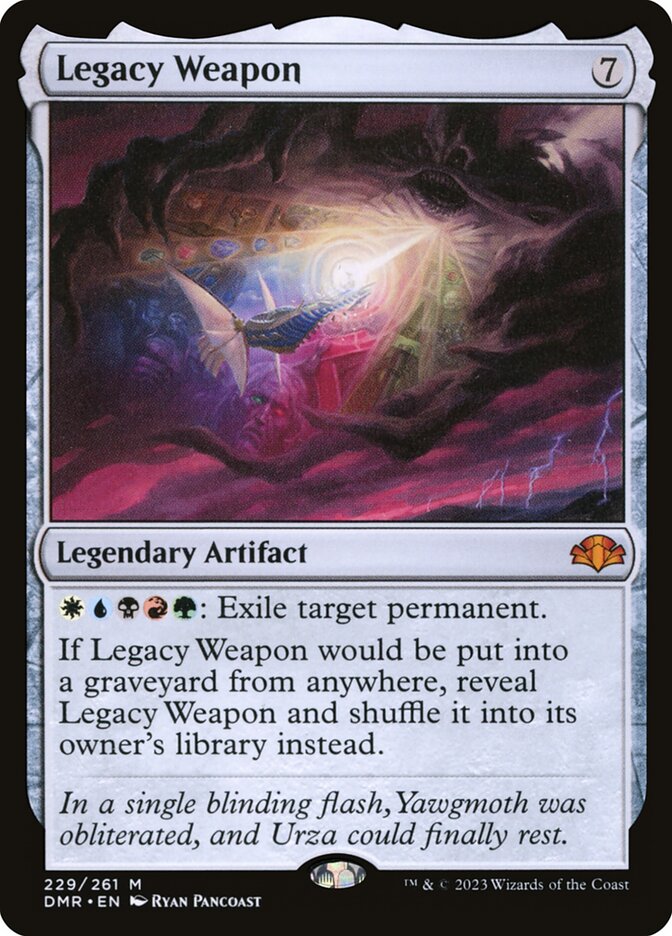 Magic the Gathering Card - Legacy Weapon - MTG Circle