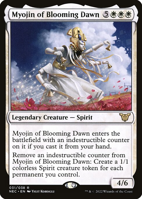 Magic the Gathering Card - Myojin of Blooming Dawn - MTG Circle
