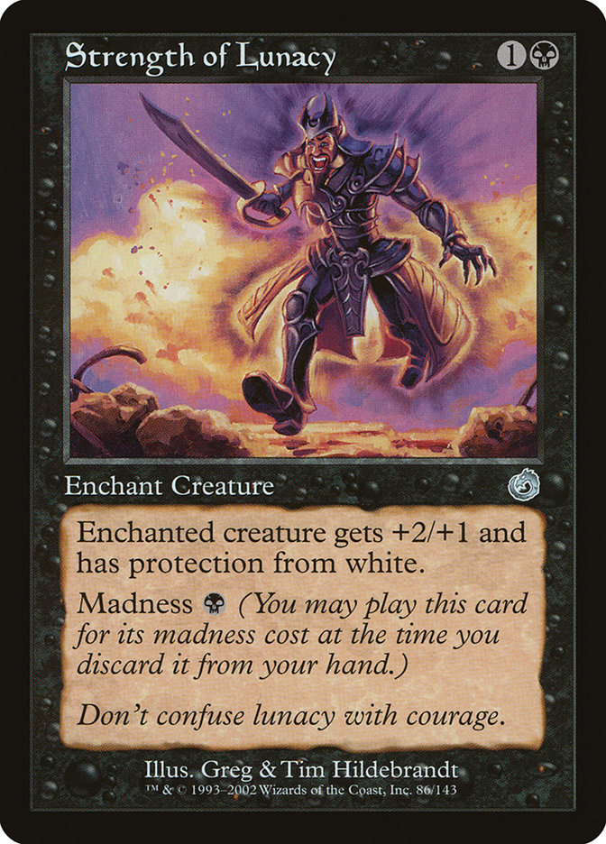 Magic the Gathering Card - Strength of Lunacy - MTG Circle