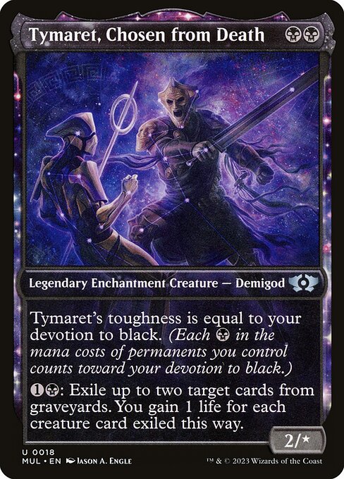 Magic the Gathering Card - Tymaret, Chosen from Death - MTG Circle