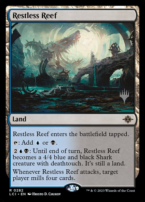 Magic the Gathering Card - Restless Reef - MTG Circle