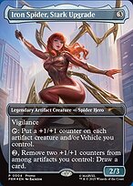 Magic the Gathering Card - Iron Spider, Stark Upgrade - MTG Circle