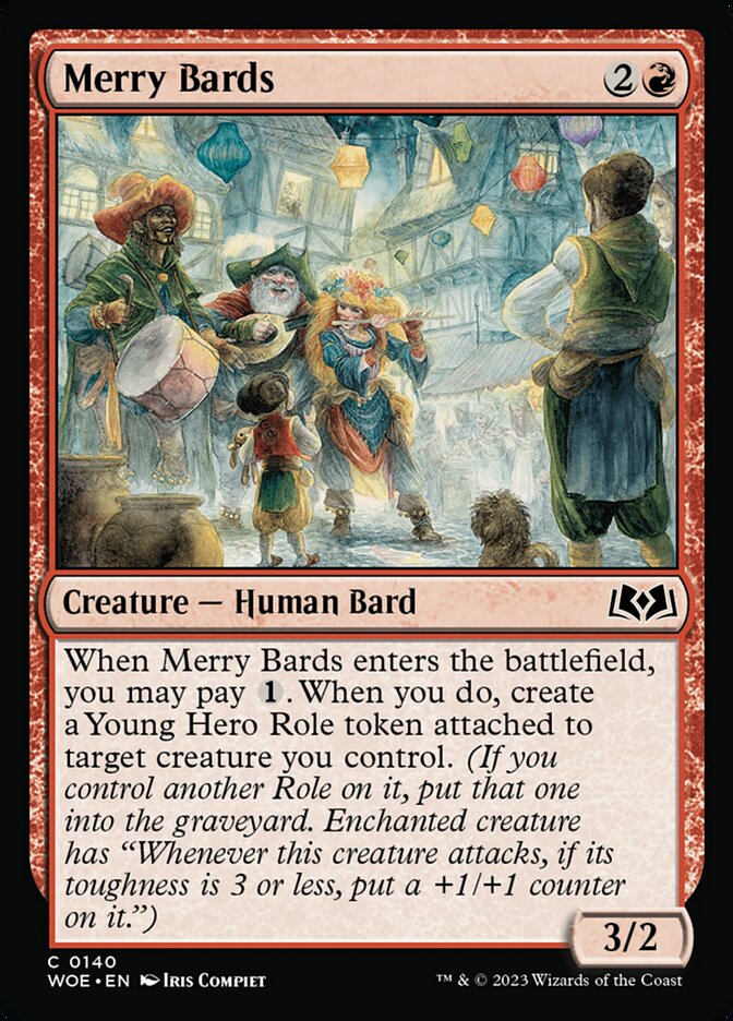 Magic the Gathering Card - Merry Bards - MTG Circle