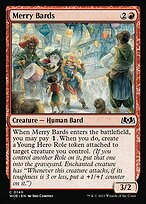 Magic the Gathering Card - Merry Bards - MTG Circle