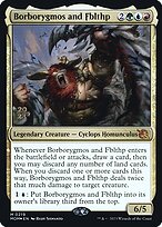 Magic the Gathering Card - Borborygmos and Fblthp - MTG Circle