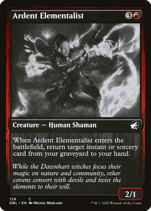Magic the Gathering Card - Ardent Elementalist - MTG Circle
