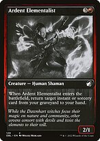 Magic the Gathering Card - Ardent Elementalist - MTG Circle