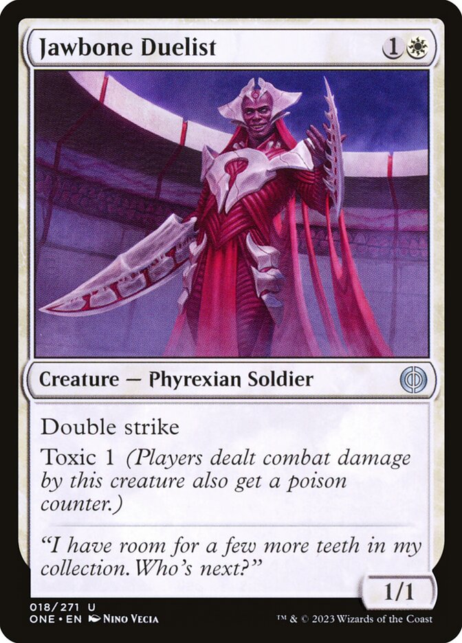 Magic the Gathering Card - Jawbone Duelist - MTG Circle