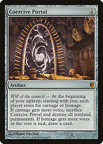 Magic the Gathering Card - Coercive Portal - MTG Circle