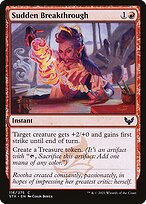 Magic the Gathering Card - Sudden Breakthrough - MTG Circle