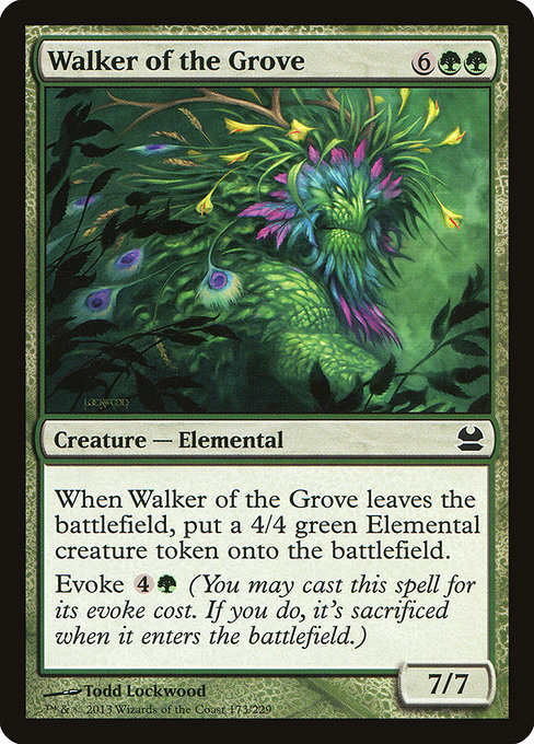 Magic the Gathering Card - Walker of the Grove - MTG Circle