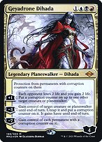 Magic the Gathering Card - Geyadrone Dihada - MTG Circle