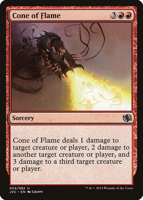 Magic the Gathering Card - Cone of Flame - MTG Circle