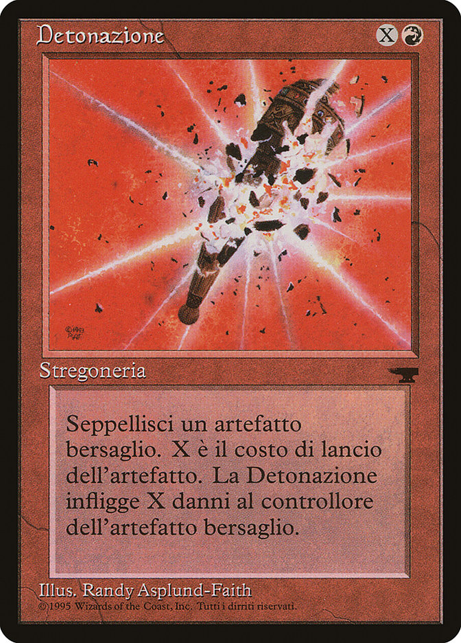 Magic the Gathering Card - Detonate - MTG Circle