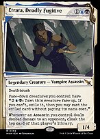 Magic the Gathering Card - Etrata, Deadly Fugitive - MTG Circle