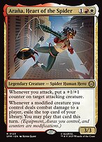 Magic the Gathering Card - Araña, Heart of the Spider - MTG Circle