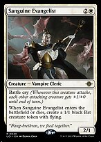 Magic the Gathering Card - Sanguine Evangelist - MTG Circle