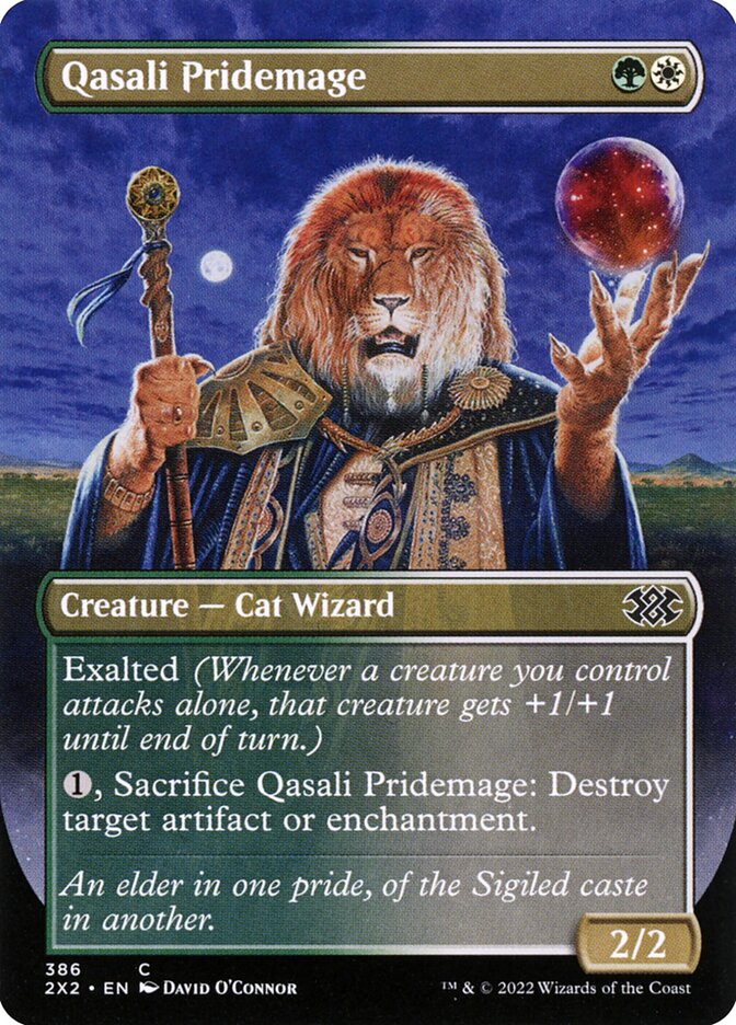 Magic the Gathering Card - Qasali Pridemage - MTG Circle