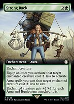 Magic the Gathering Card - Strong Back - MTG Circle