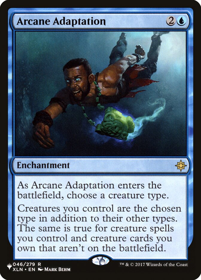 Magic the Gathering Card - Arcane Adaptation - MTG Circle