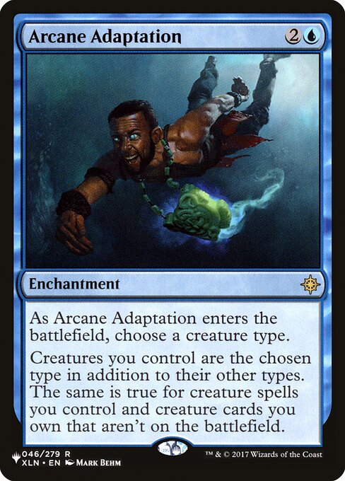 Magic the Gathering Card - Arcane Adaptation - MTG Circle