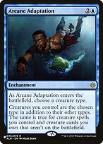 Magic the Gathering Card - Arcane Adaptation - MTG Circle