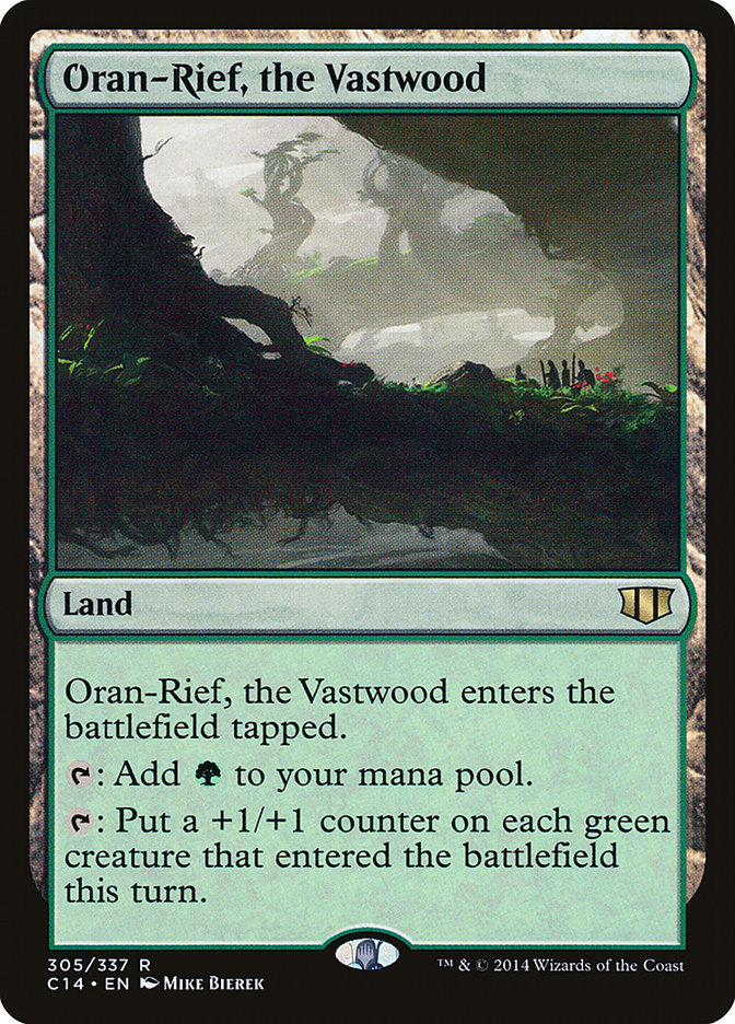 Magic the Gathering Card - Oran-Rief, the Vastwood - MTG Circle