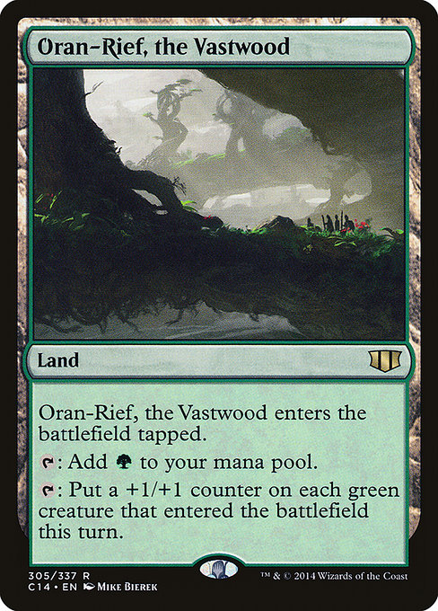 Magic the Gathering Card - Oran-Rief, the Vastwood - MTG Circle