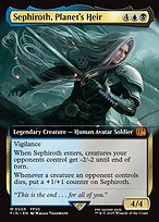 Magic the Gathering Card - Sephiroth, Planet's Heir - MTG Circle