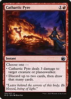 Magic the Gathering Card - Cathartic Pyre - MTG Circle