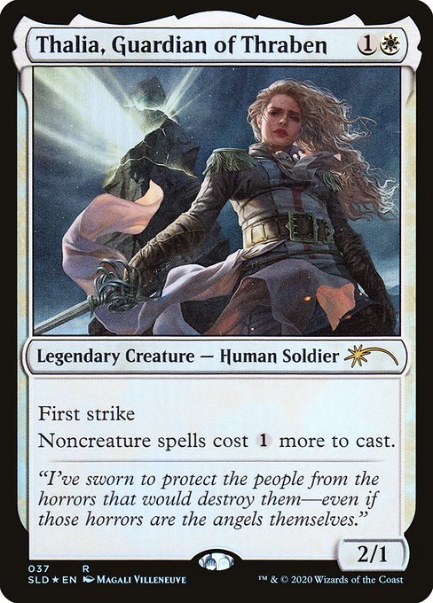 Magic the Gathering Card - Thalia, Guardian of Thraben - MTG Circle