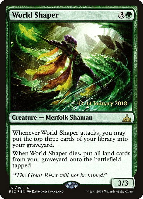Magic the Gathering Card - World Shaper - MTG Circle