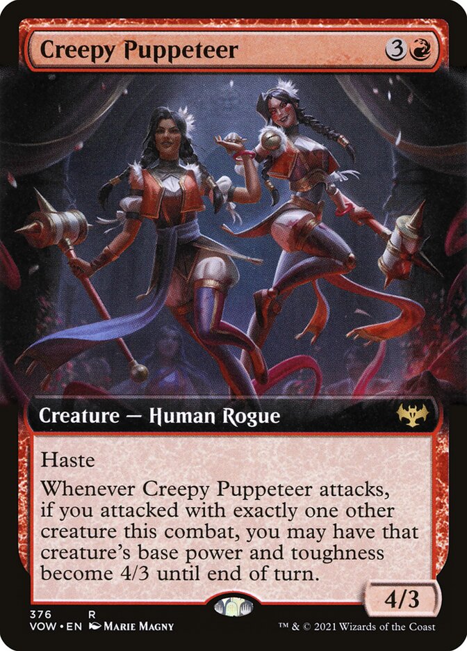 Magic the Gathering Card - Creepy Puppeteer - MTG Circle