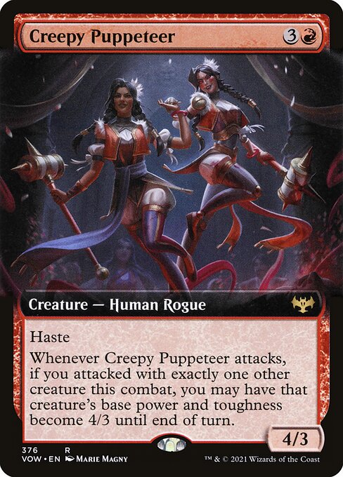 Magic the Gathering Card - Creepy Puppeteer - MTG Circle