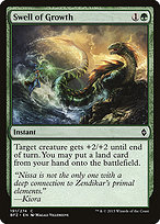 Magic the Gathering Card - Swell of Growth - MTG Circle