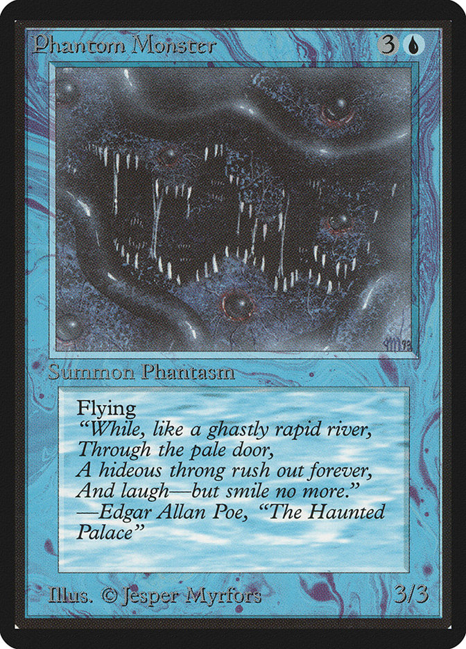 Magic the Gathering Card - Phantom Monster - MTG Circle