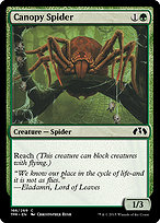 Magic the Gathering Card - Canopy Spider - MTG Circle