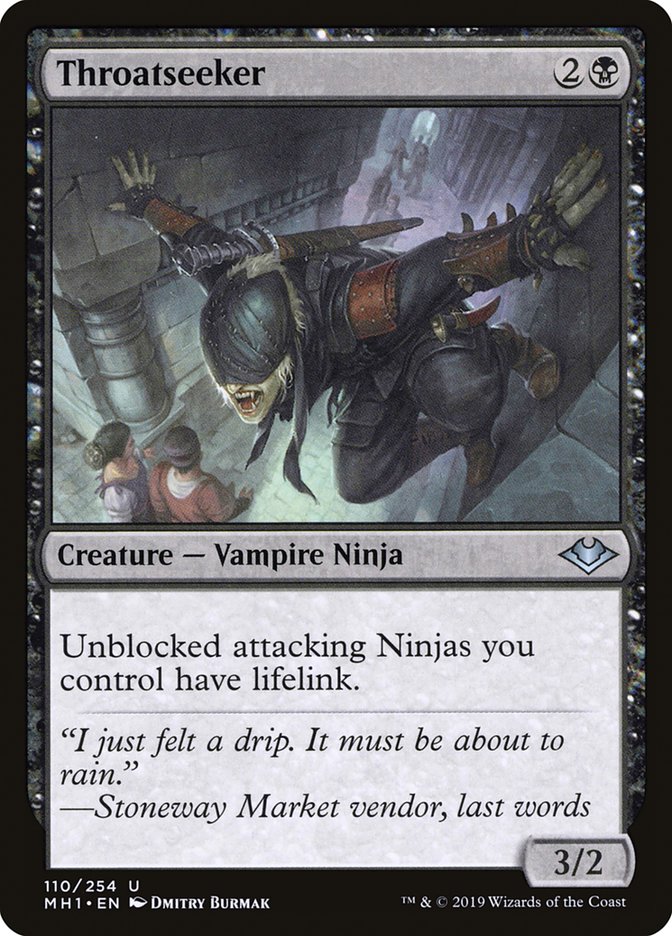 Magic the Gathering Card - Throatseeker - MTG Circle