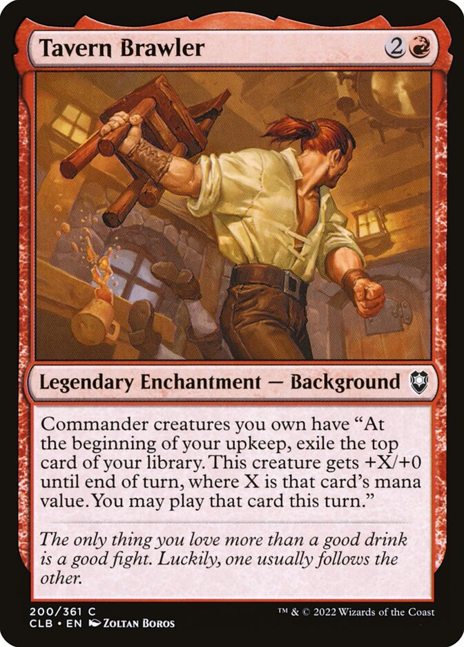 Magic the Gathering Card - Tavern Brawler - MTG Circle