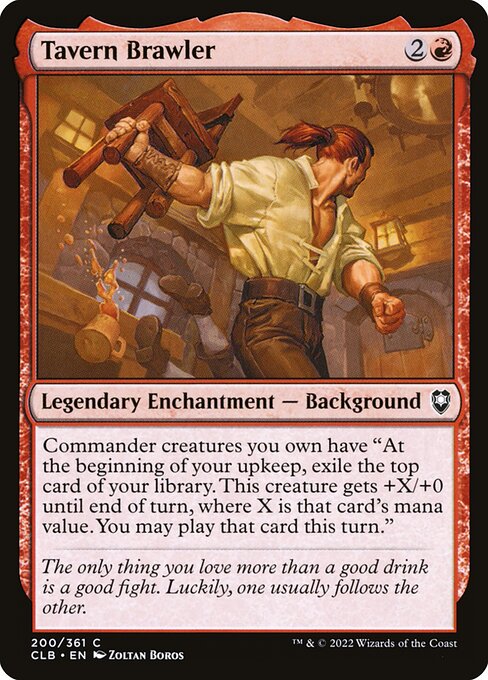 Magic the Gathering Card - Tavern Brawler - MTG Circle