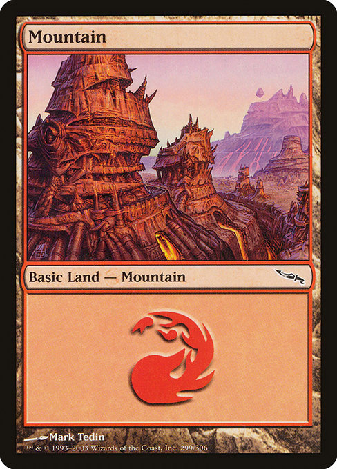 Magic the Gathering Card - Mountain - MTG Circle