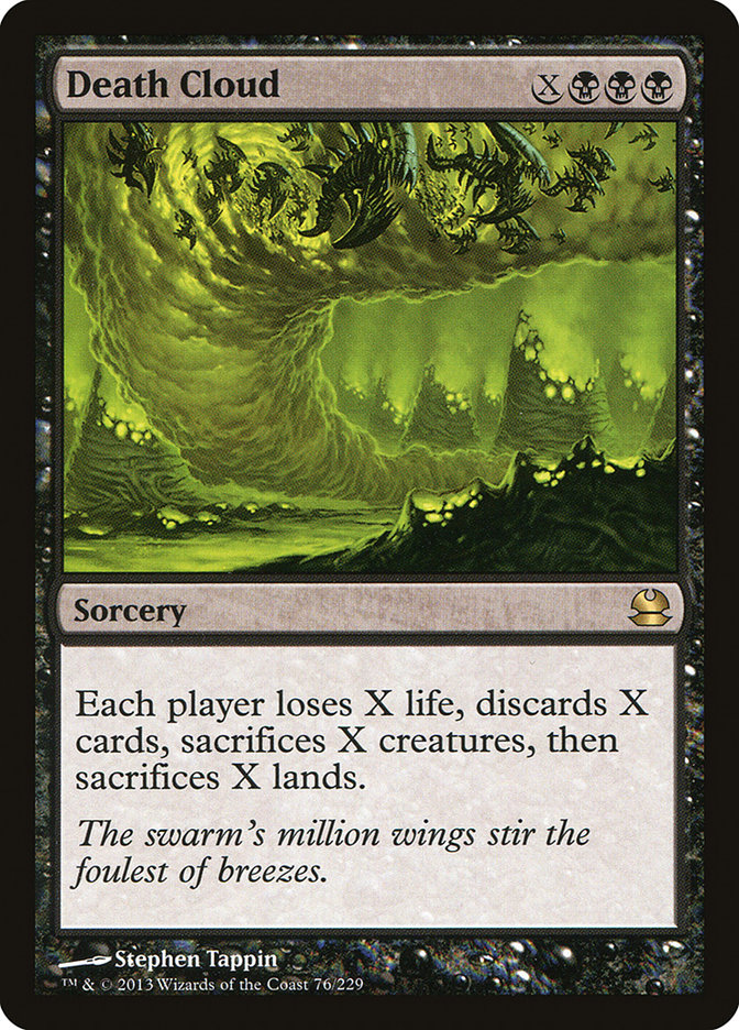 Magic the Gathering Card - Death Cloud - MTG Circle