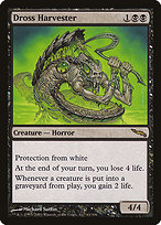 Magic the Gathering Card - Dross Harvester - MTG Circle