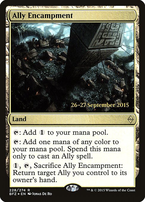 Magic the Gathering Card - Ally Encampment - MTG Circle