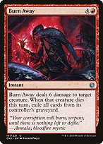 Magic the Gathering Card - Burn Away - MTG Circle