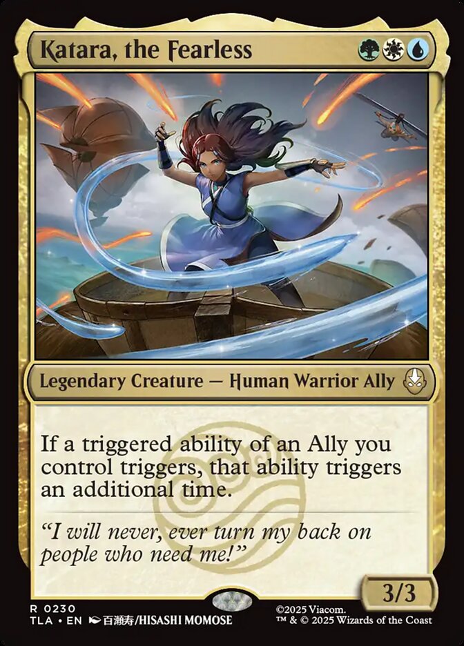 Magic the Gathering Card - Katara, the Fearless - MTG Circle